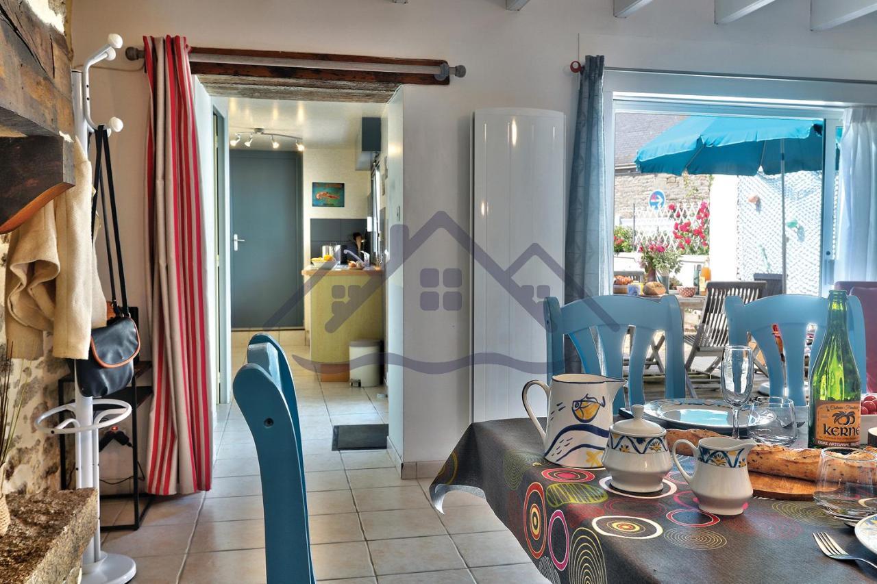 Localise - M3A La Maison Du Pecheur Au Guilvinec - Chambres Vue Mer - A 20M De La Mer Situee A La Pointe De Men Meur - Tout A Pied, Plage, Port, Centre, Commerces, Marche - Wifi Inclus - Linge De Lit Inclus - Jardin Clos - En Option , Menage Et Servi Buitenkant foto