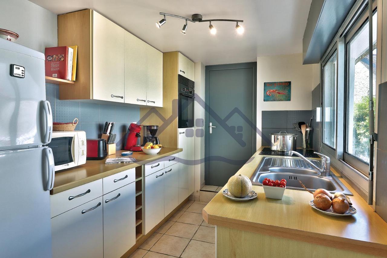Localise - M3A La Maison Du Pecheur Au Guilvinec - Chambres Vue Mer - A 20M De La Mer Situee A La Pointe De Men Meur - Tout A Pied, Plage, Port, Centre, Commerces, Marche - Wifi Inclus - Linge De Lit Inclus - Jardin Clos - En Option , Menage Et Servi Buitenkant foto