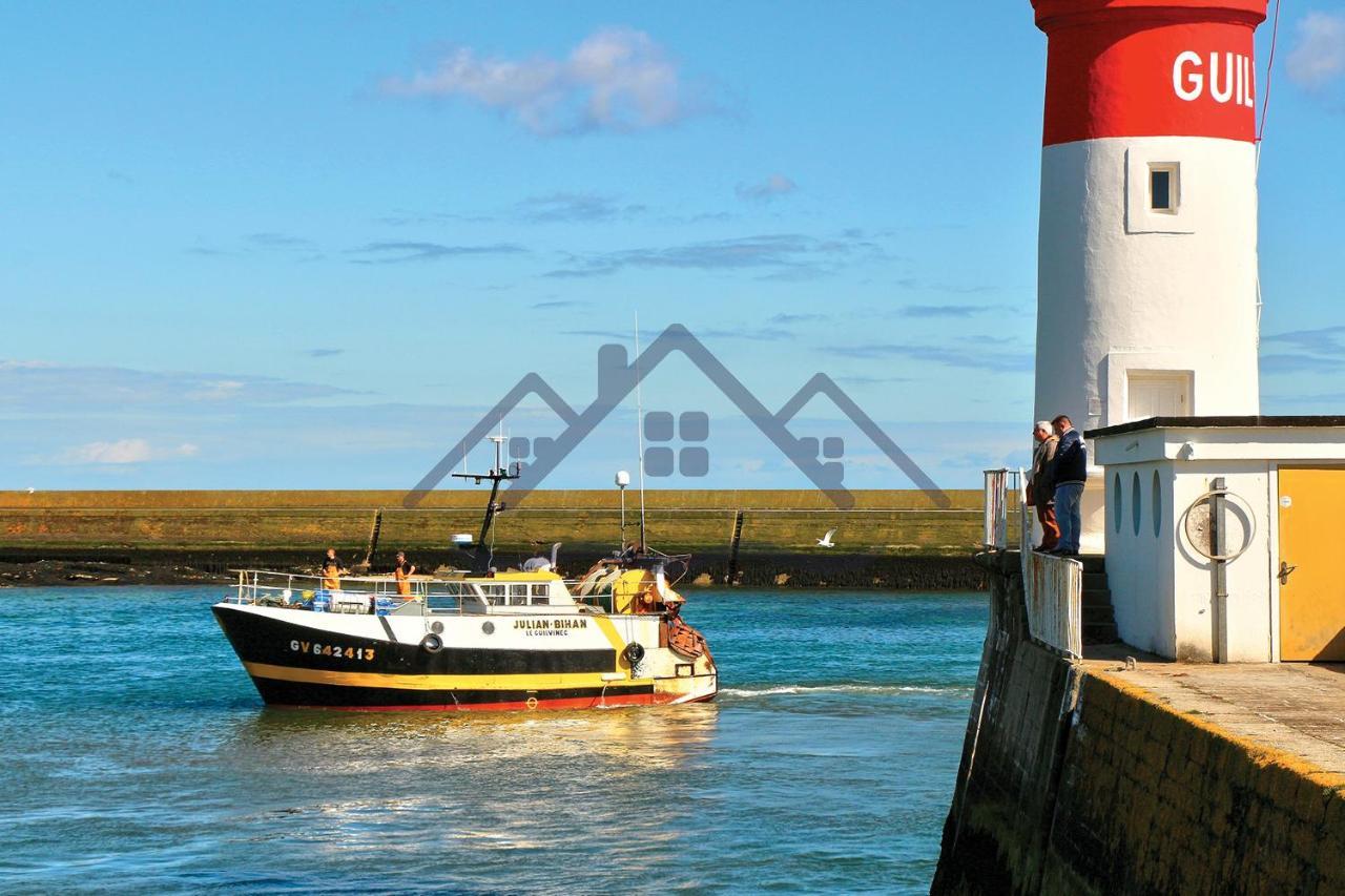 Localise - M3A La Maison Du Pecheur Au Guilvinec - Chambres Vue Mer - A 20M De La Mer Situee A La Pointe De Men Meur - Tout A Pied, Plage, Port, Centre, Commerces, Marche - Wifi Inclus - Linge De Lit Inclus - Jardin Clos - En Option , Menage Et Servi Buitenkant foto