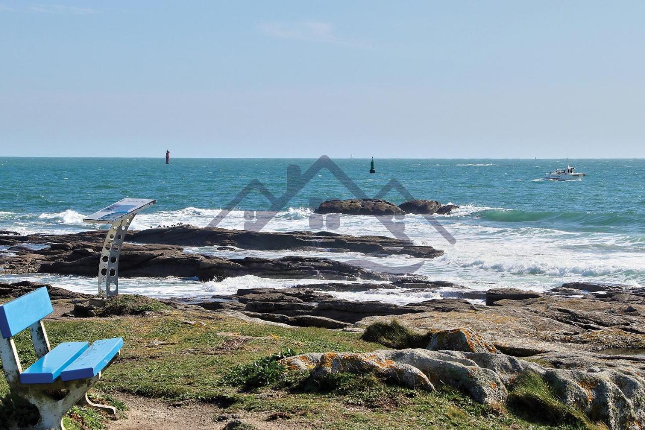 Localise - M3A La Maison Du Pecheur Au Guilvinec - Chambres Vue Mer - A 20M De La Mer Situee A La Pointe De Men Meur - Tout A Pied, Plage, Port, Centre, Commerces, Marche - Wifi Inclus - Linge De Lit Inclus - Jardin Clos - En Option , Menage Et Servi Buitenkant foto